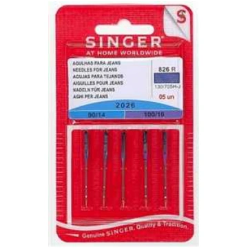 SINGER needle N2020 -12/80-14/90-16/100 blister 5p