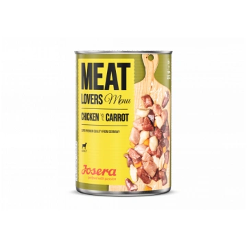 Konservi Josera suņiem Meat Lovers Menu Chicken wi