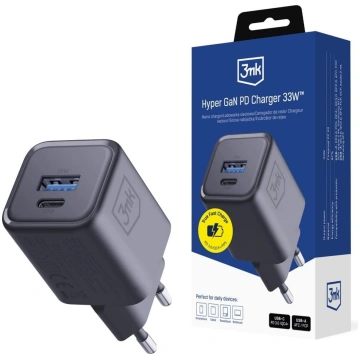 Hiper lādētājs pd 33w gan qc4+ pps afc fcp scp usb