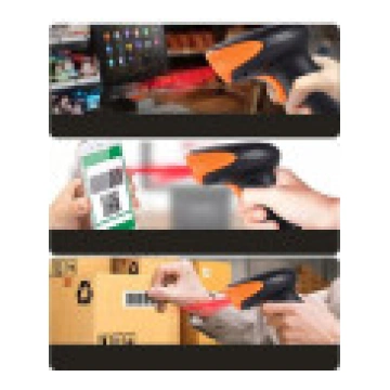 Zenwire svītrkodu lasītāja un QR koda skeneris USB