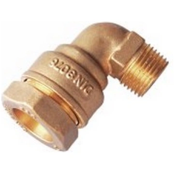 Bronzas līkums ārējā vītne d50x1 1/2"