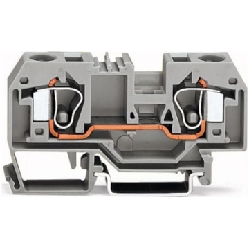 Wago Zczka szynowa 2-przewodowa 10mm2 szara (284-9