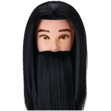 Gabbiano WZ4 training head with beard, synthetic h