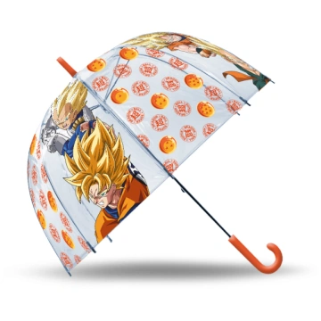DRAGON BALL Caurspīdīgs lietussargs, 46 cm K-KIDS