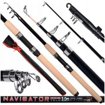 Universāls teleskopiskais stienis navigators 360cm