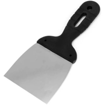 Špakteļlāpstiņa 100mm, nerūs. tērauds, plastmasas 