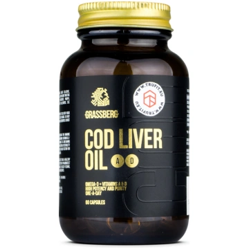 Cod Liver Oil Grassberg 60 capsules