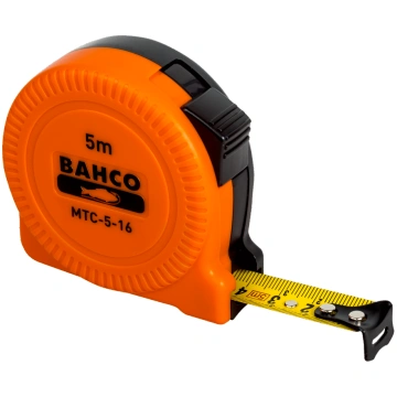 Mērlente MTC 5m (platums 16mm) 1 klase BAHCO MTC-5