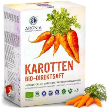Burkānu sula Organic 3L - 100% tieša sula no svaig
