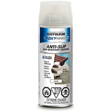 Rust-Oleum 270610 Clear EpoxyShield Anti-Slip Slip