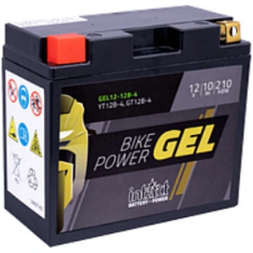 Akumulators moto 10AH 210A 12V GEL YT12B-BS (INTAC