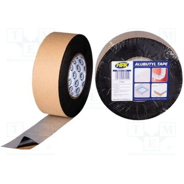Tape: sealing; W: 50mm; L: 20m; Thk: 0.5mm; black;