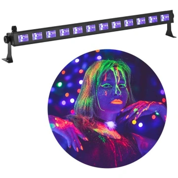 LIGHT4ME LED BAR UV 12 + WHITE strip LED bar 12