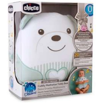 Chicco Mīkstais meditācijas lācītis, zaļš ar gaism