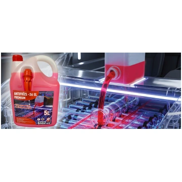 Antifrīzs priekš elektroauto -36*C , 5L, Premium |