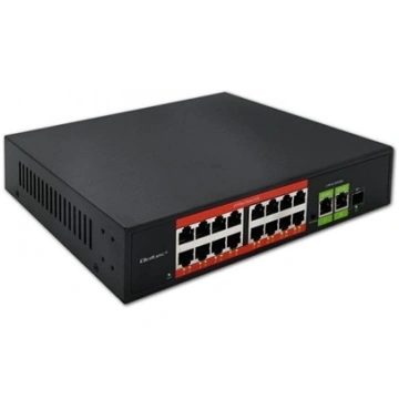 Przełącznik sieciowy SWITCH FAST Ethernet PoE | 16