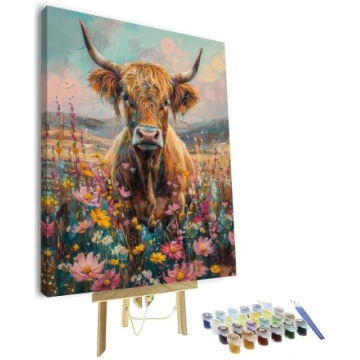 TISHIRON Paint by Numbers pieaugušajiem, Paint by