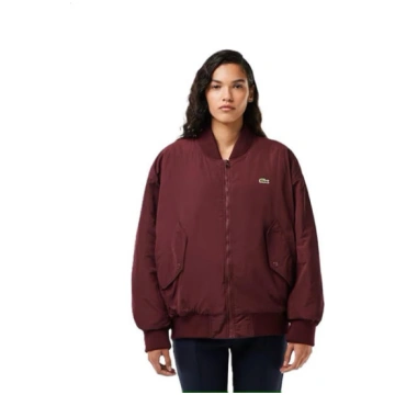 Women's Oversized Ribbed Bomber Jacket