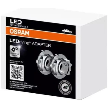 Komplekts 2x LEDriving adapteris - Osram