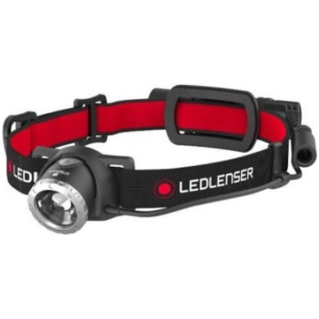 Ledlenser H8R Black, Red Headband flashlight LED L