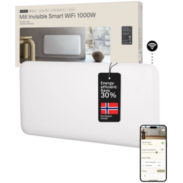 Mill Invisible Smart WiFi Heater | PA1000WIFI4 | P