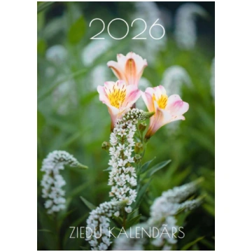 Kalendārs 2026. Ziedi A4