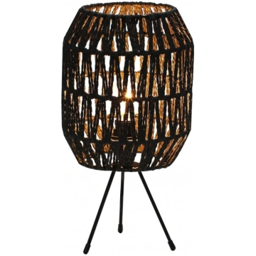 Platinet PLATINET TABLE RATTAN LAMP LAMPA RATTANOW