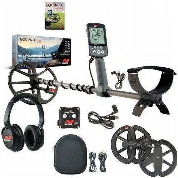 Minelab EQUINOX 800 metāla detektors + spole 6" Eq