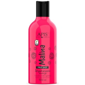 Dušas želeja Apis Fruit Shot Raspberry, 500 ml