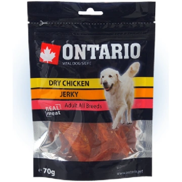 Gardums suņiem : Ontario Dry Chicken Jerky, 70 g 1