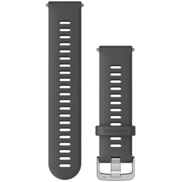 GARMIN Quick Release Band 22mm, Gray with Silver H