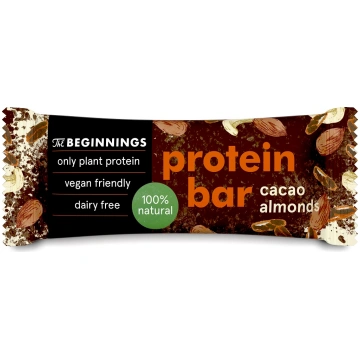 Batoniņš THE BEGINNINGS Kakao proteīna, 40g - 450-