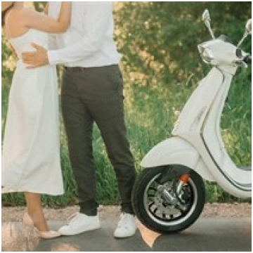Lietots - Motorollera Vespa noma romantiskam vai a