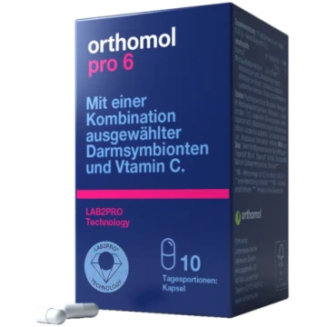 Orthomol Pro 6 kapsulas Nr.10