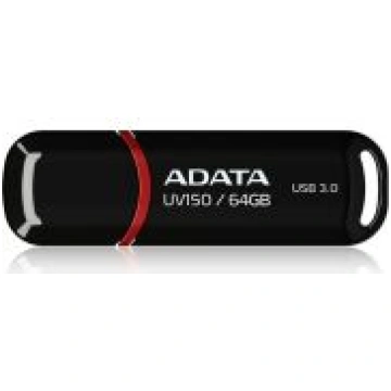 USB flash UV150 64 GB, USB 3.0, Melna AUV150-64G-R