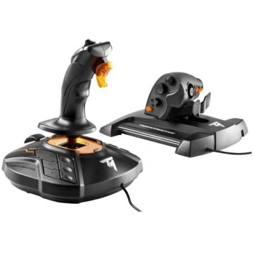 Thrustmaster T-16000M FCS Hotas Black, Orange USB 