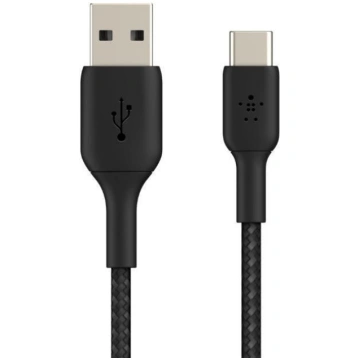 Vads Belkin, USB Type C/USB, melna krās