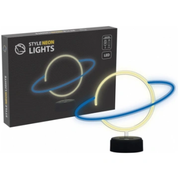 SNL38BLT LED lamp Light decoration Planeta blue/wh