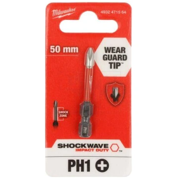 Screwdriver bit | Phillips | PH1 | Kind: impact | 