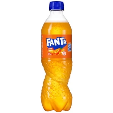 Gāzēts dzēriens FANTA Orange, PET, 0.5l - 450-1255