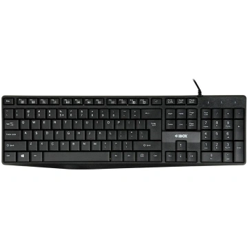 iBOX Eris USB Keyboard Black ( IKC2010B ) klaviatū