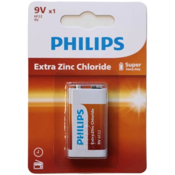 Baterijas krona (PHILIPS)6F22L1B10