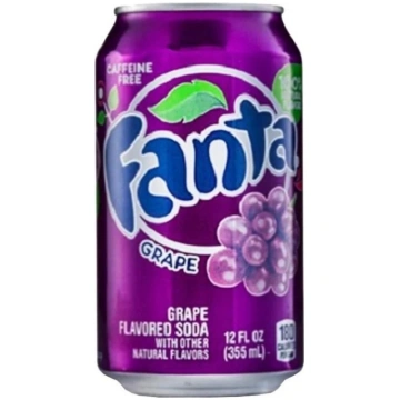DEP Dzēriens gāzēts FANTA 355ml - GRAPE