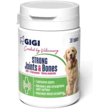 GIGI STRONG Joints&Bones tabletes N30 BEracedog Pa