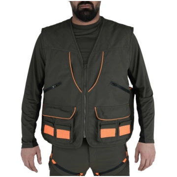 Gilet da Caccia Masseria art 14 Impermeabile Verde
