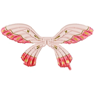 Folijas balons "Butterfly wings" rozā 97*70cm