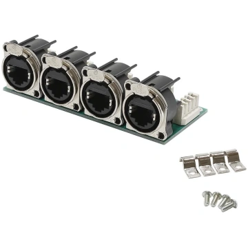 Connector Module 4 x NEUTRIK EtherCON NE8 B-series