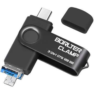 128 GB USB zibatmiņas karte 3-in-1 Android tālruņi