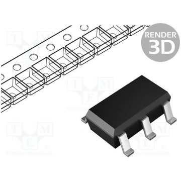 IC: voltage regulator; LDO,linear,fixed; 3.3V; 0.6