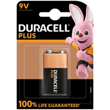 Duracell | Plus MN1604 | 9V | Alkaline | 1 pc(s) 8